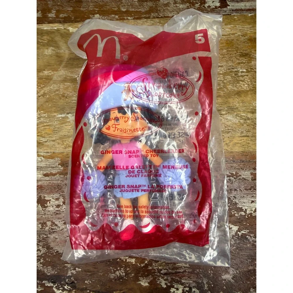 McDonald's Strawberry Shortcake Happy Meal Toys Lot of 3 Collectible Dolls NEW
